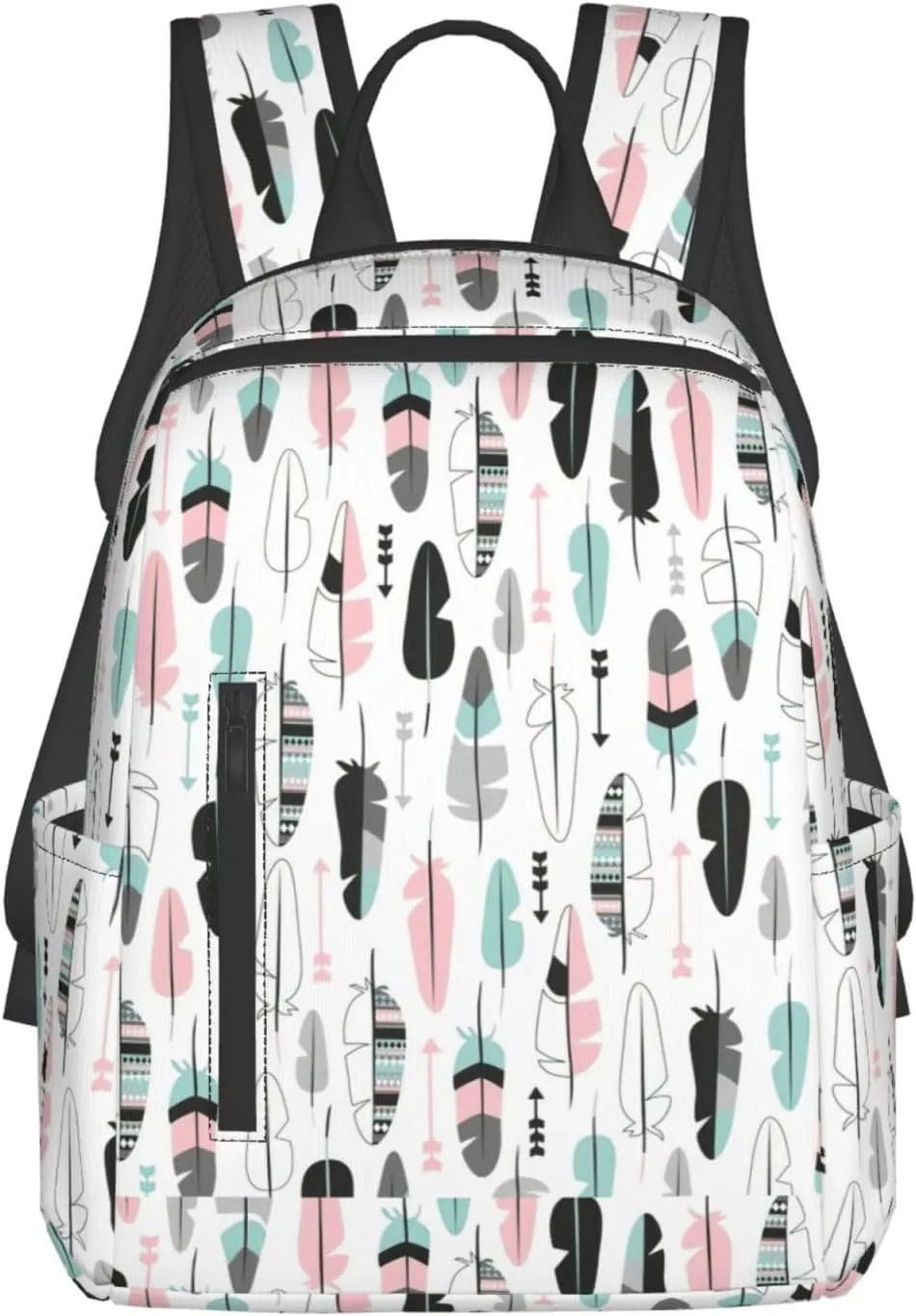 BREAUX feather Lightweight Backpack Travel Shoulder Bag Laptop Backpack High Density Twill Composite Fabric