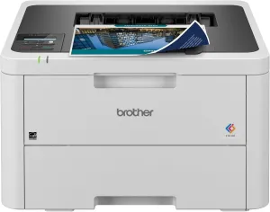 Brother Color Laser Printer with Wireless Printing Fast 19 PPM Output, Duplex Feature, Mobile Device Compatible, 250-Sheet Paper Tray for Professional Home Office Printing (HL-L3220CDW)