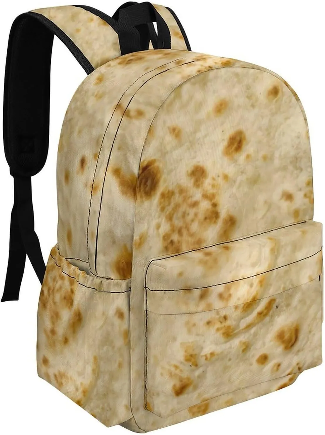 Burritos, Giant Tortilla Large Capacity Backpack, Simple And Practical, Exquisite And Minimalist Design