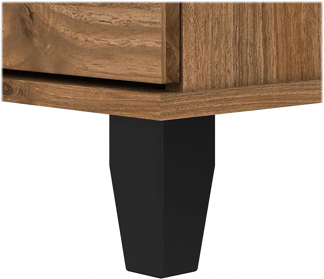Bush Furniture 2 Drawer Lateral File Cabinet, Letter and Legal-Size Document Storage for Home or Professional Office, Somerset Collection, Fresh Walnut
