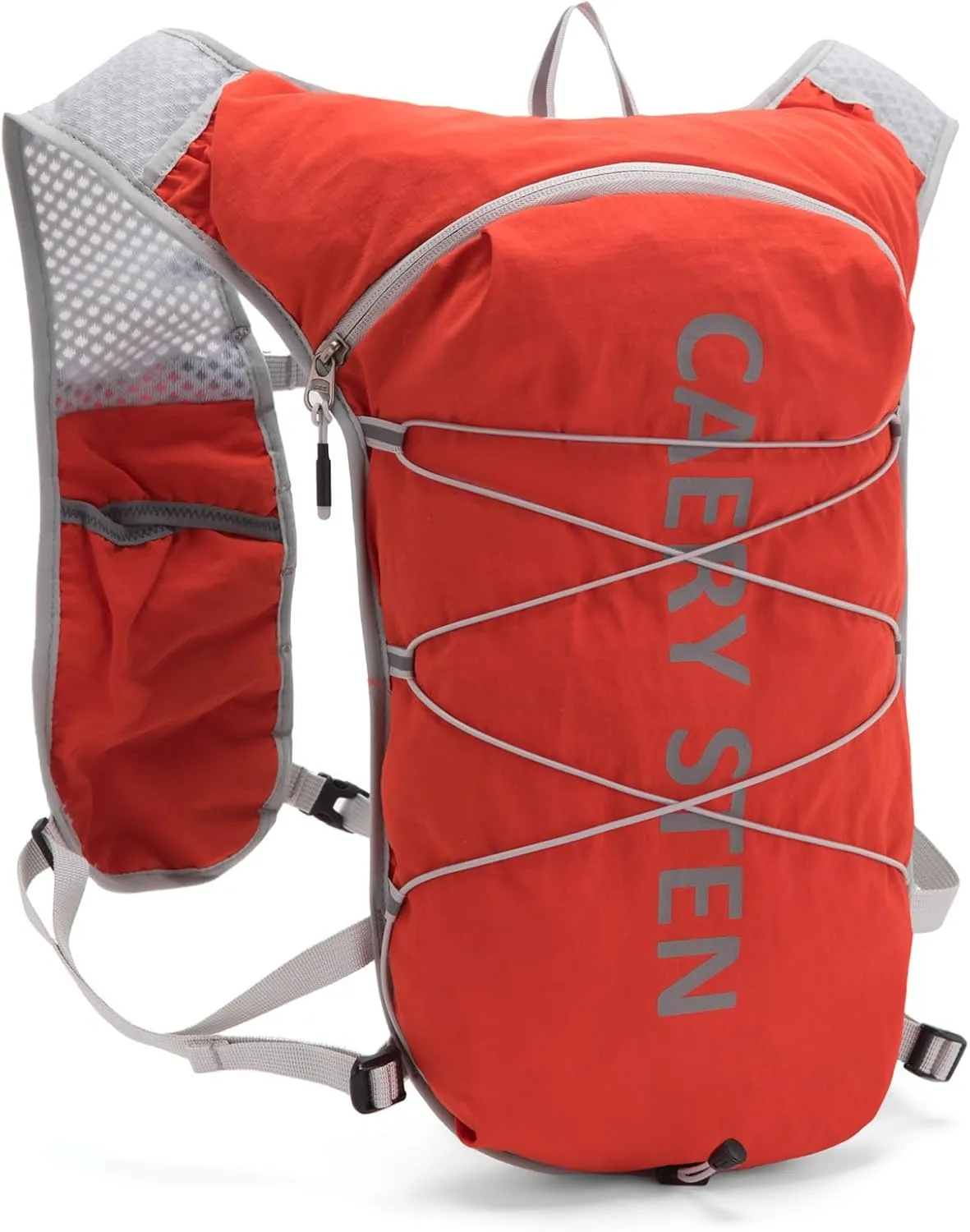 CAERY STEN Hydrated Backpack, Running Vest, paired with a 1.5L Water Bag Hiking Backpack, Suitable for Running, Hiking, Marathon, and Both Men and Women