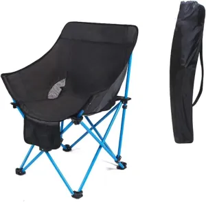 Camping Chairs Outdoor Folding Chair with Storage Mesh Bag Portable Fishing Seat Simple Mazha Stool Indoor Chair Camping Chair Portable Folding Chair