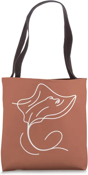Caribbean Sea Barb Defense Reef Dwellers Stingray Tote Bag