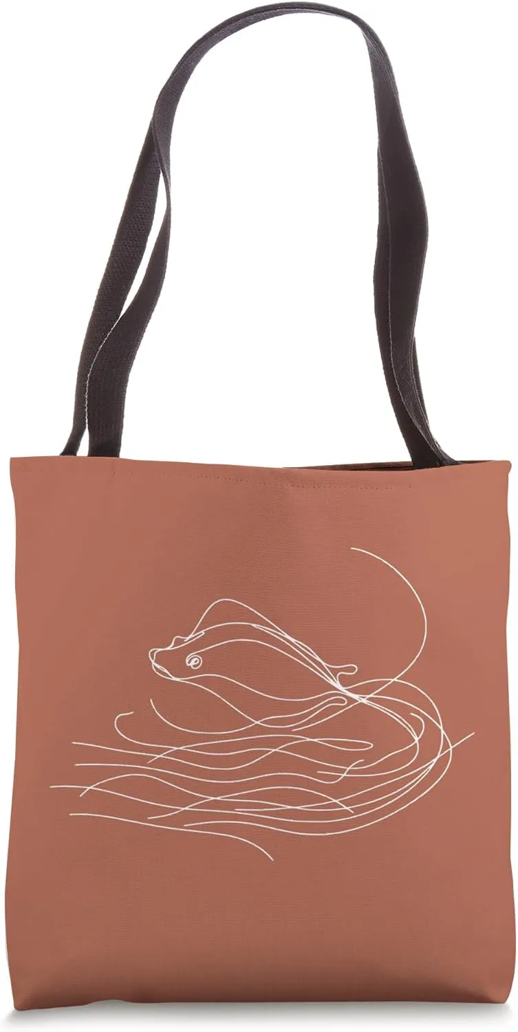 Caribbean Sea Barb Defense Reef Dwellers Stingray Tote Bag