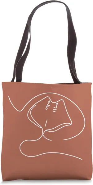Caribbean Sea Barb Defense Reef Dwellers Stingray Tote Bag