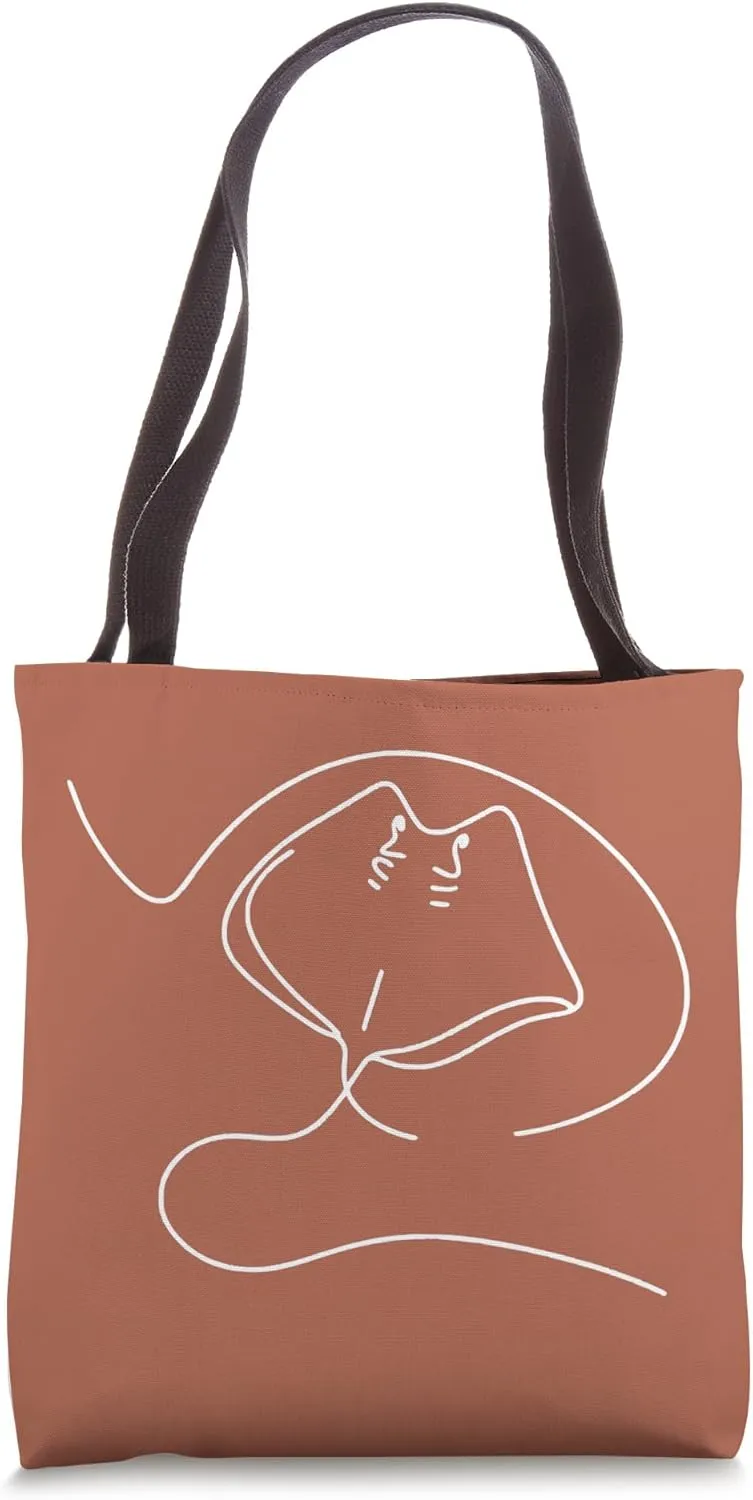 Caribbean Sea Barb Defense Reef Dwellers Stingray Tote Bag