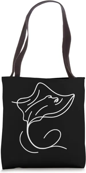 Caribbean Sea barb defense reef dwellers Stingray Tote Bag