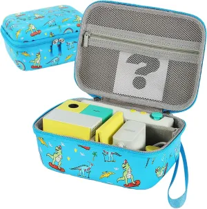 Carrying Case Compatible with Nex Playground Game System Cute Travel Case for Game Console & Accessories Hard Portable Storage,Case Only (Blue)