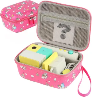 Carrying Case Compatible with Nex Playground Game System Cute Travel Case for Game Console & Accessories Hard Portable Storage,Case Only (Pink)