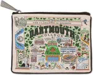 catstudio Dartmouth College Zip Pouch | Use as Wallet, Clutch, Handbag or Makeup Bag