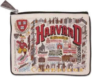 catstudio Harvard University Collegiate Zipper Pouch Purse | Holds Your Phone, Coins, Makeup, Dog Treats, & Tech Tools