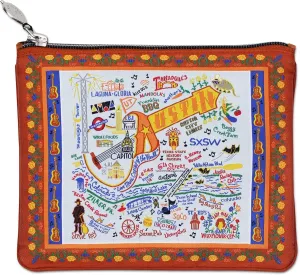 catstudio Pattern Austin Zipper Pouch Purse | Holds Your Phone, Coins, Makeup, Dog Treats, & Tech Tools