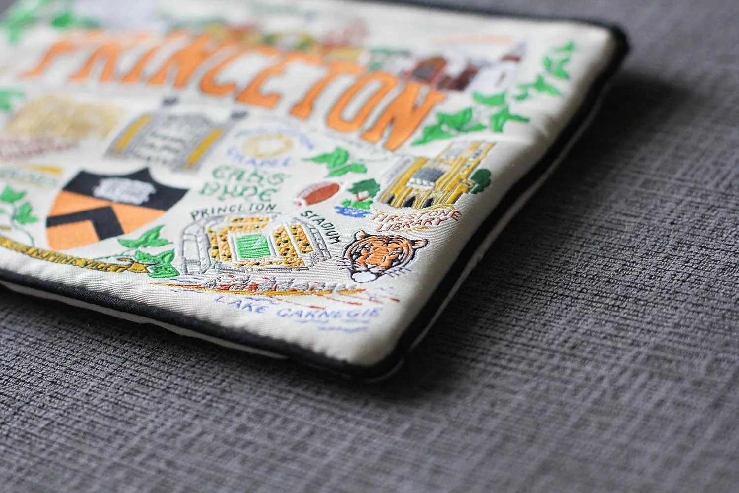 catstudio Princeton University Collegiate Zipper Pouch Purse | Holds Your Phone, Coins, Makeup, Dog Treats, & Tech Tools