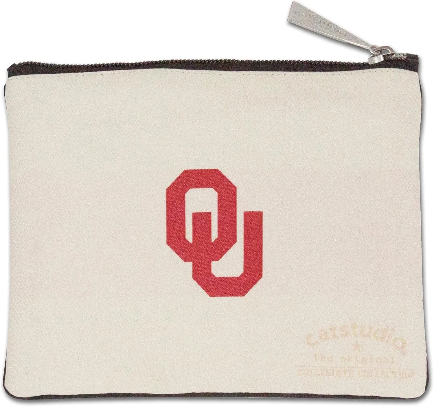 catstudio University of Oklahoma Collegiate Zipper Pouch Purse | Holds Your Phone, Coins, Makeup, Dog Treats, & Tech Tools
