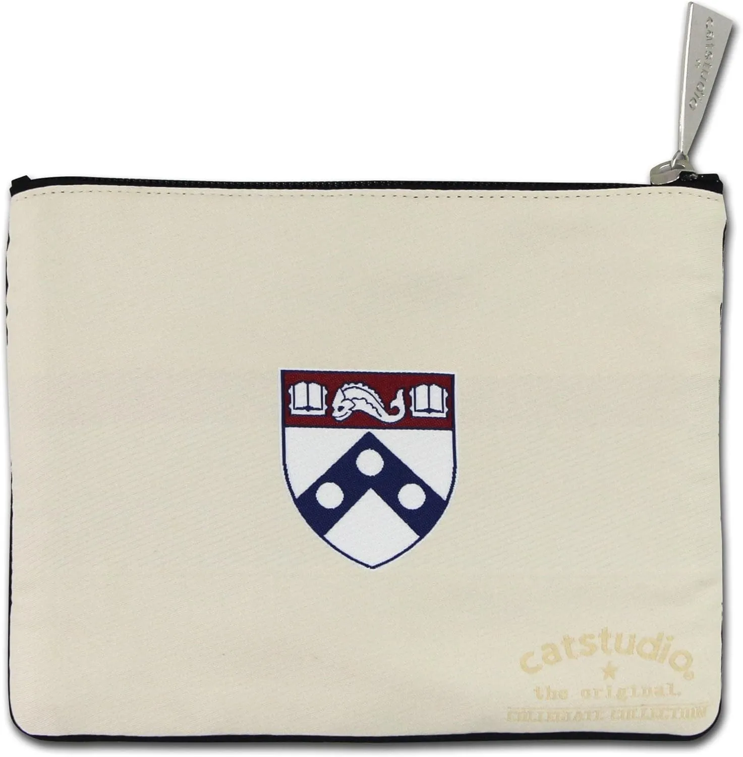 catstudio University Of Pennsylvania Collegiate Zipper Pouch Purse | Holds Your Phone, Coins, Makeup, Dog Treats, & Tech Tools