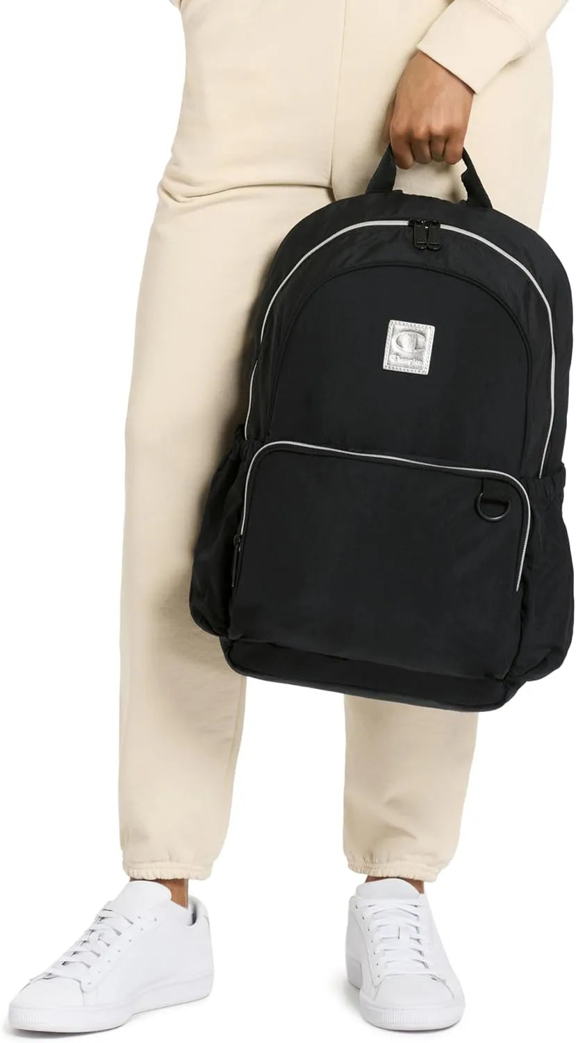 Champion Venice Nylon Backpack, Black, Medium