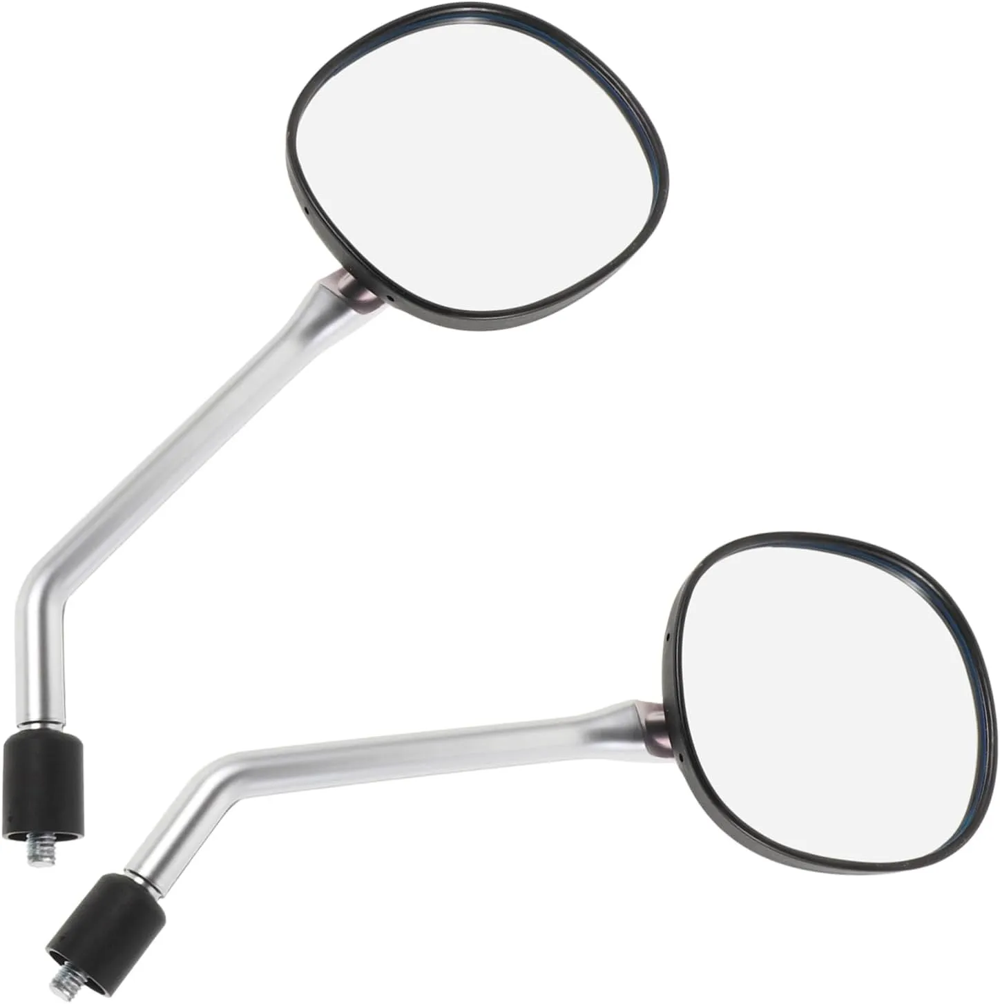 CHILDWEET Multi-use Rearview Mirror Handlebar Mirror for Scooter Bike Motorcycle Easy to Install Black