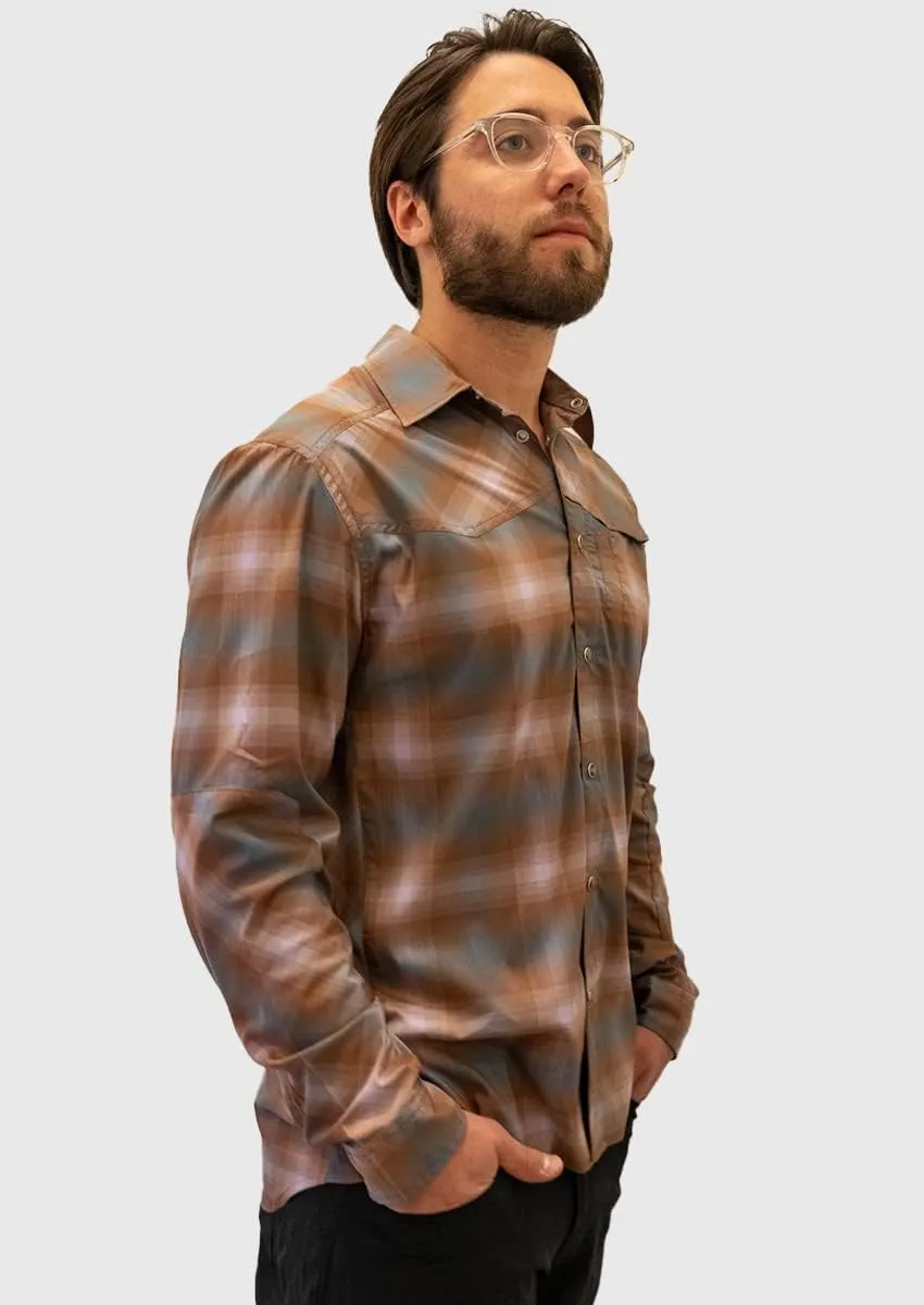 Club Ride Apparel Go Long - Men's Flannel Long Sleeve Shirt