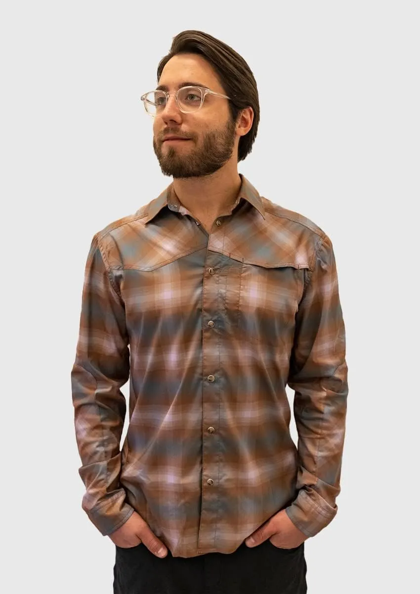 Club Ride Apparel Go Long - Men's Flannel Long Sleeve Shirt