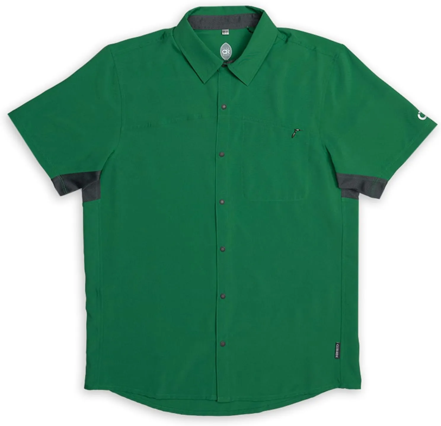 Club Ride Apparel Protocol Short Sleeve Cycling Jersey - Men's Snap Down Biking Top