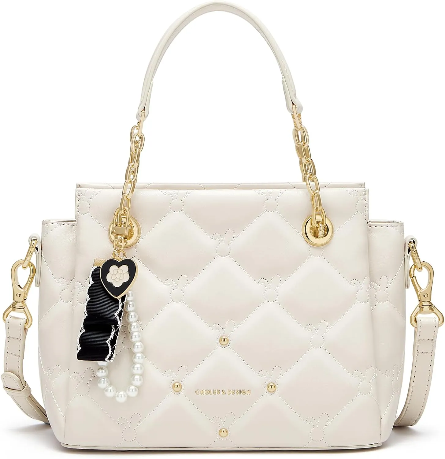 Cnoles Satchel Bag For Women Fashion Leather Handbags and Purses Shoulder Tote Crossbody Top Handle Bags