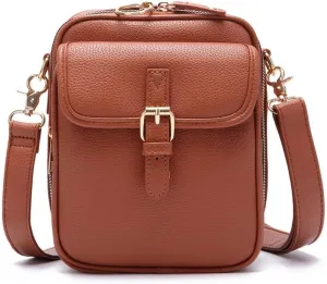 Collaboraten1 Crossbody Bag, Collaborateam Urvashi,Crossbody Anti Theft Leather Bag, Vintage Large Capacity Mini
