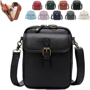 Collaboraten1 Crossbody Leather Bag, Purse Vintage Mini Messenger Bag, Urvashi Crossbody Leather Bag