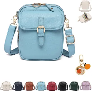 Collaboraten1 Crossbody Leather Bag, Vintage Urvashi Crossbody Leather Bag For Women