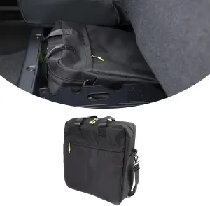 Compatible with Tundra 2022  Car Back Seat Double-Compartment Organizer,Practical Tool Box with Inner Dividers & Multiple Pockets,Sports Gym Bag Duffle Bag,Travel Duffle Bag,Seat Organizer Handbag