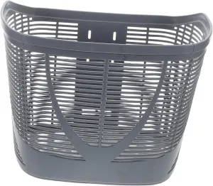 Convenient Capacity Plastic Bike Basket for Handlebar Durable Multi Use Bicycle Accessory for Groceries and Essentials Easy Installation for Front Bike Storage