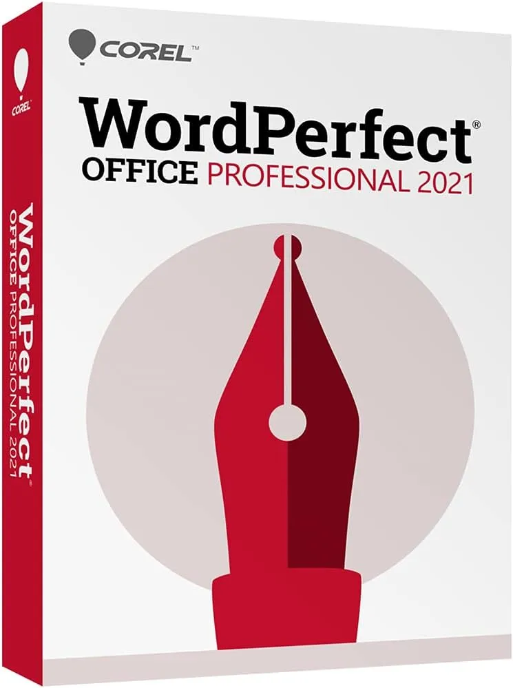 Corel WordPerfect Office Professional 2021 | Office Suite of Word Processor, Spreadsheets, Presentation & Database Management Software [PC Disc]