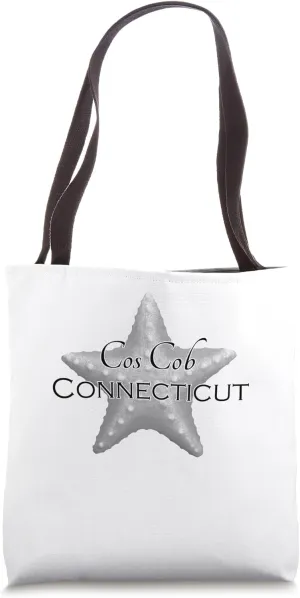 Cos Cob Connecticut Beach Ocean Tote Bag