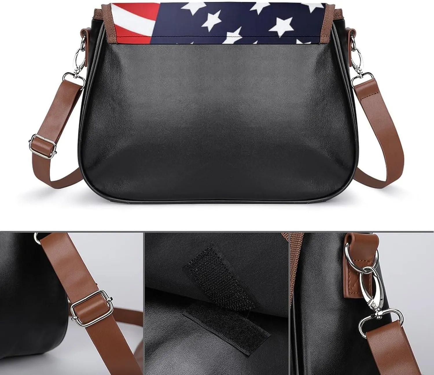 Crossbody Bags Purses Women, Lightweight Functional Multi Pocket Purse Adjustable Strap