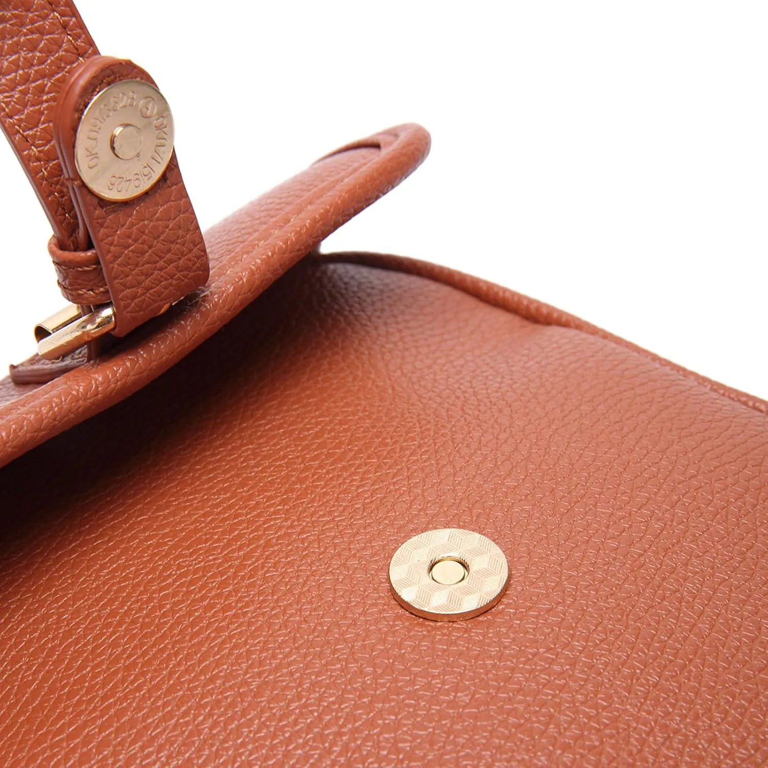 Crossbody Leather Bag, Vintage Vegan Leather Crossbody Messenger Bag with 10 Card Slots, Lightweight Shoulder Bags for Travel