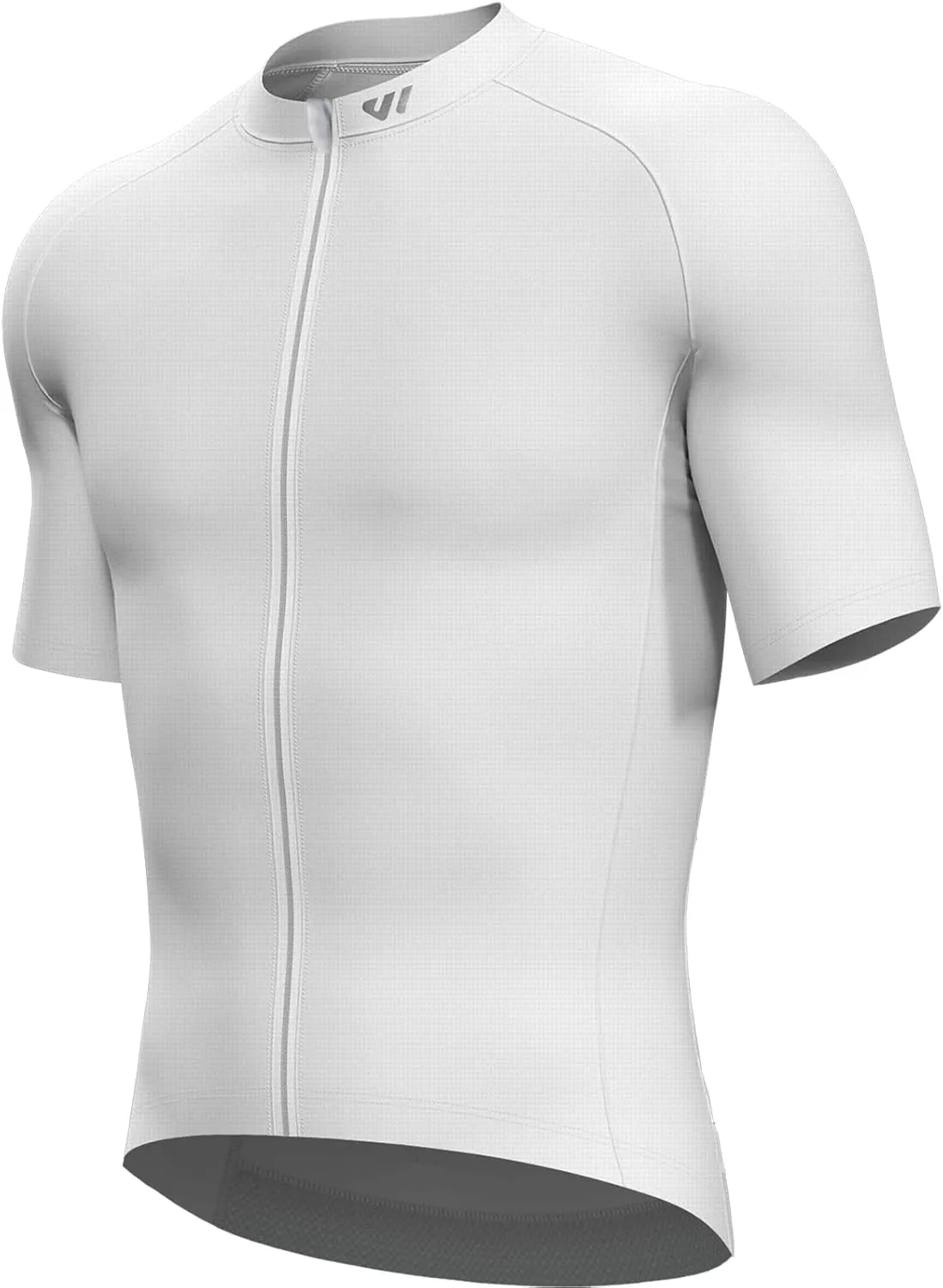 Cycling Jersey Men Short Sleeve, Road Bike Jerseys Full Zipper with Pockets, Bicycle Clothing Breathable Quick Dry