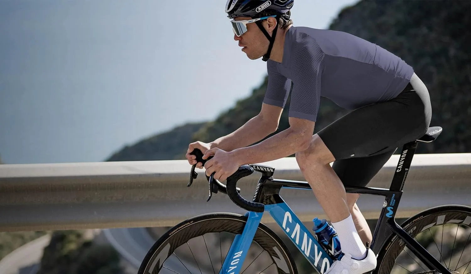 Cycling Jersey Men Short Sleeve, Road Bike Jerseys Full Zipper with Pockets, Bicycle Clothing Breathable Quick Dry