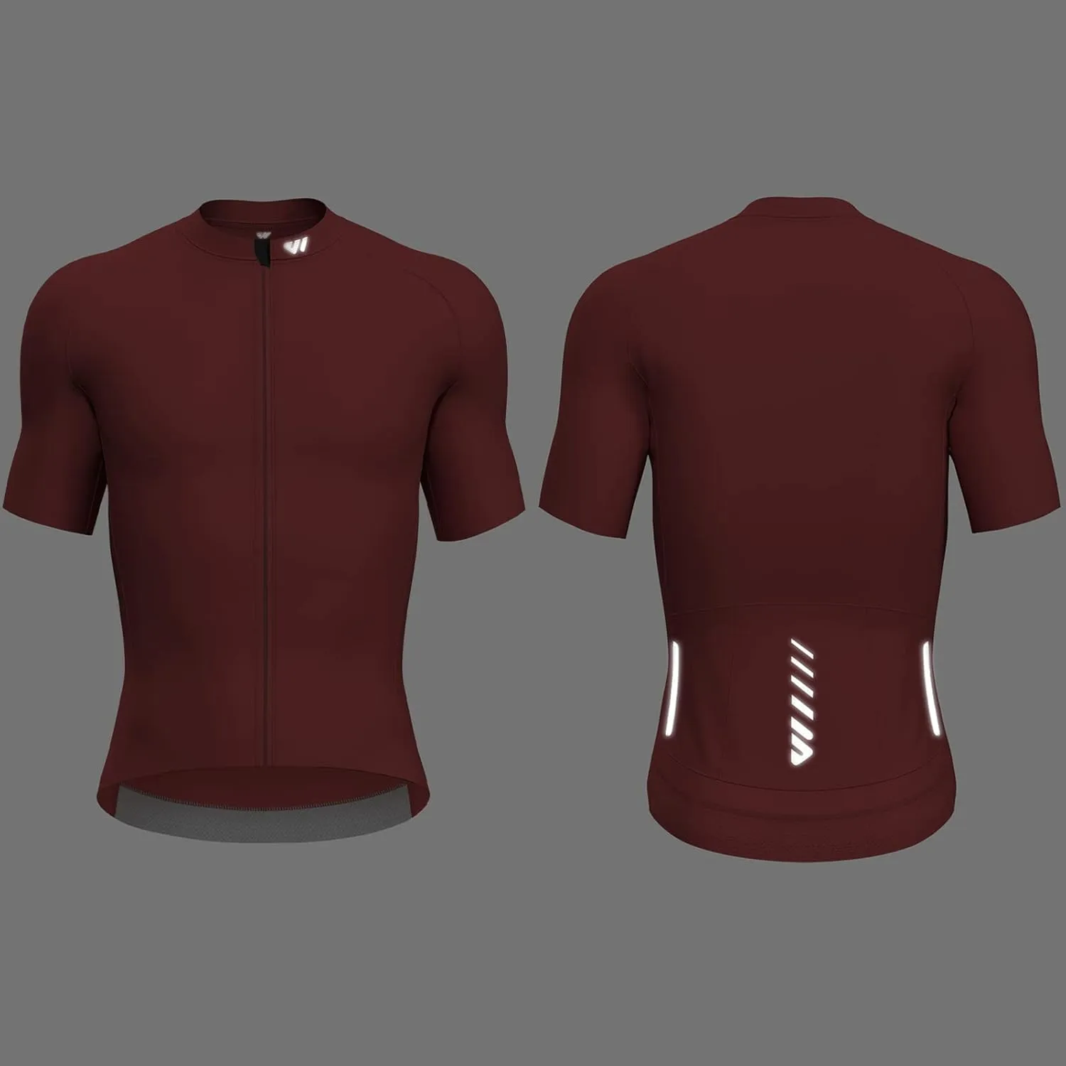 Cycling Jersey Men Short Sleeve, Road Bike Jerseys Full Zipper with Pockets, Bicycle Clothing Breathable Quick Dry