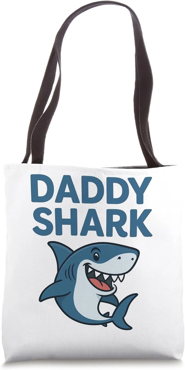 Daddy Shark - Wildlife Sea Lover Marine Biology Tote Bag