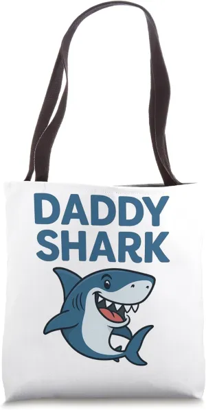 Daddy Shark - Wildlife Sea Lover Marine Biology Tote Bag