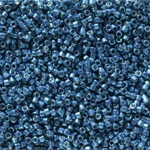 DB 2516,  Duracoat Galvanized Deep Aqua Blue - Miyuki Delica Beads - Size 11 - 5 grams - Japanese Cylinder Seed Beads - Retail & Wholesale