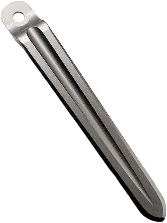 Deep Carry Pocket Clip for Chris Reeve, CNC Titanium Integrated Back Clip