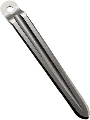 Deep Carry Pocket Clip for Chris Reeve, CNC Titanium Integrated Back Clip