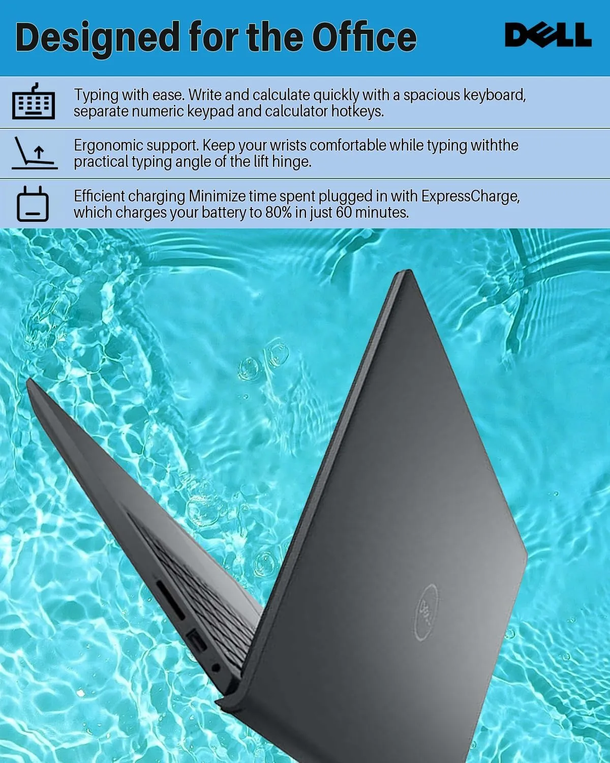 Dell Inspiron 15 3530 Touchscreen Laptop Computer, 15.6 Inch FHD Anti Glare Screen, Intel 10 Cores i7-1355U, 64 GB RAM, 2 TB SSD, Wi-Fi 6, Win11 Pro & MS Office Pro Lifetime License, Accessories