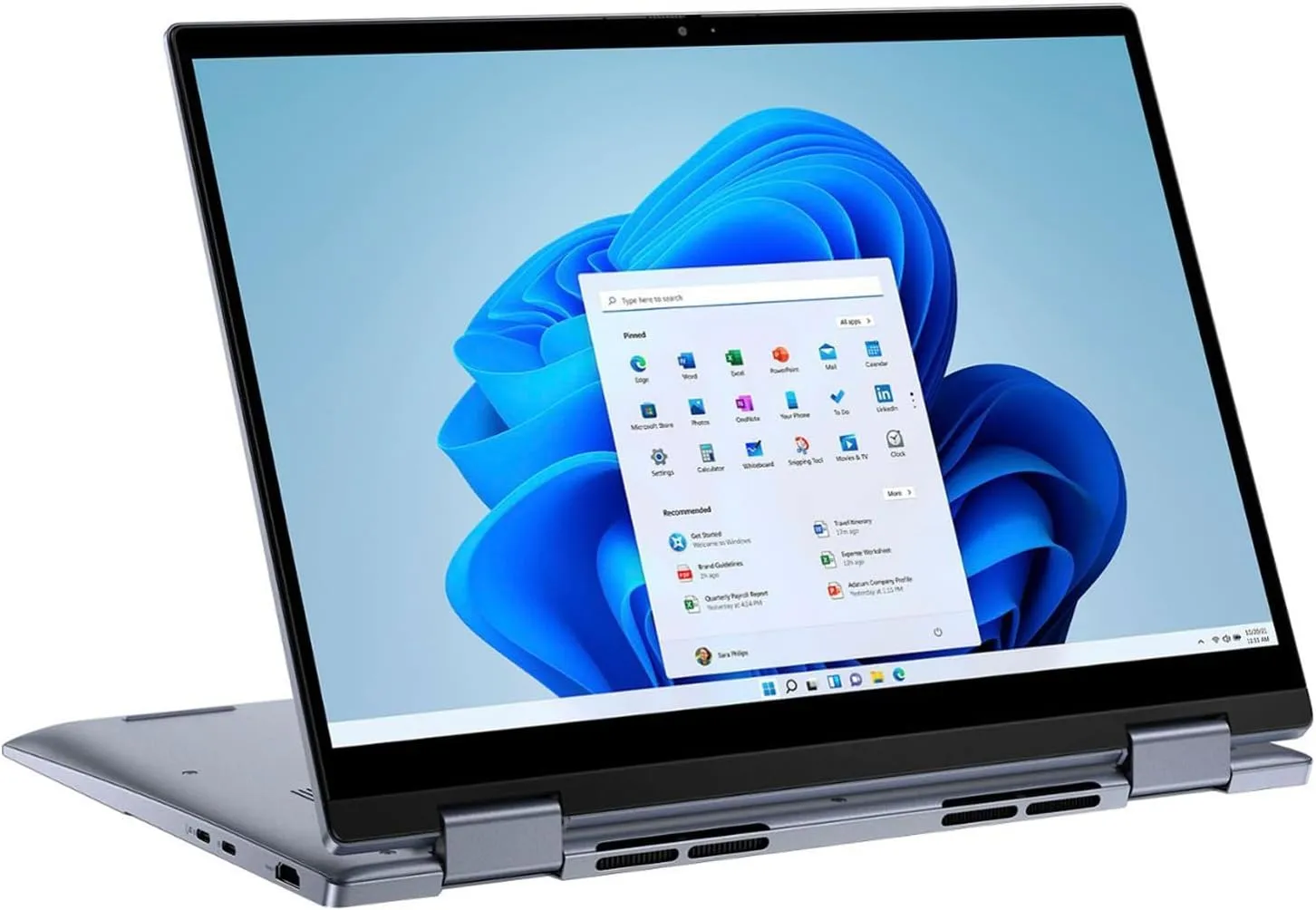 DELL Inspiron 2-in-1 Touch Laptop, 14" WUXGA IPS Display, AMD Ryzen 5 7530U(Beat i7-11600H) Up to 4.5GHz, 8GB RAM, 512GB SSD, Backlit KB, Fingerprint Reader, Wi-Fi 6E, USB-C, HDMI, Win 11 Pro