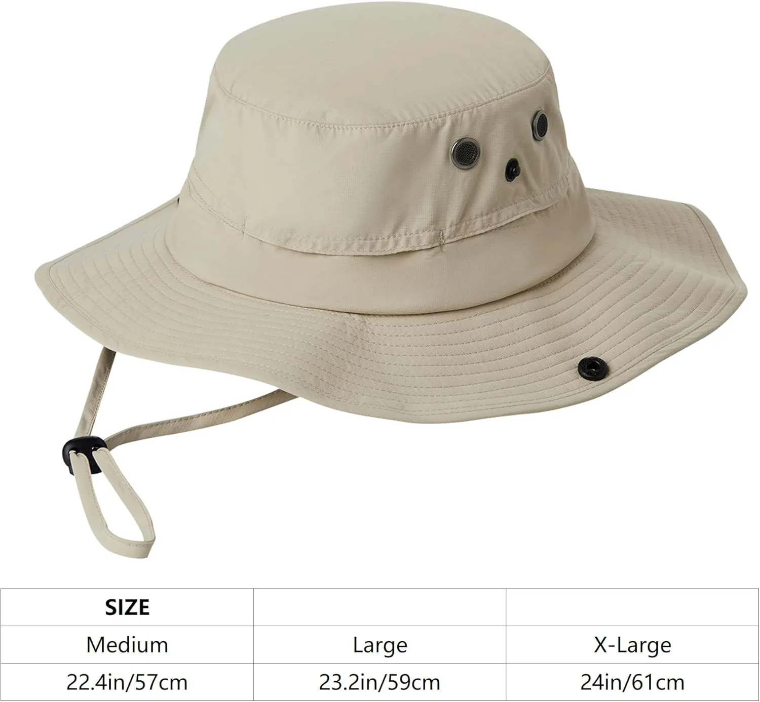 Denali Boonie Sun Hat, Wide Brim, Sun Protection, Packable for Fishing, Hiking, Golf, Outdoor for Men & Women