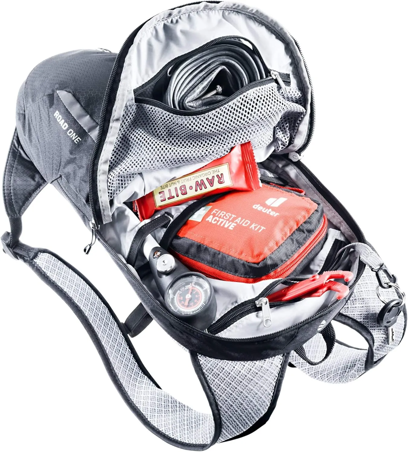 Deuter Unisex – Adult's One Road Bike Backpack, Black, 5 L