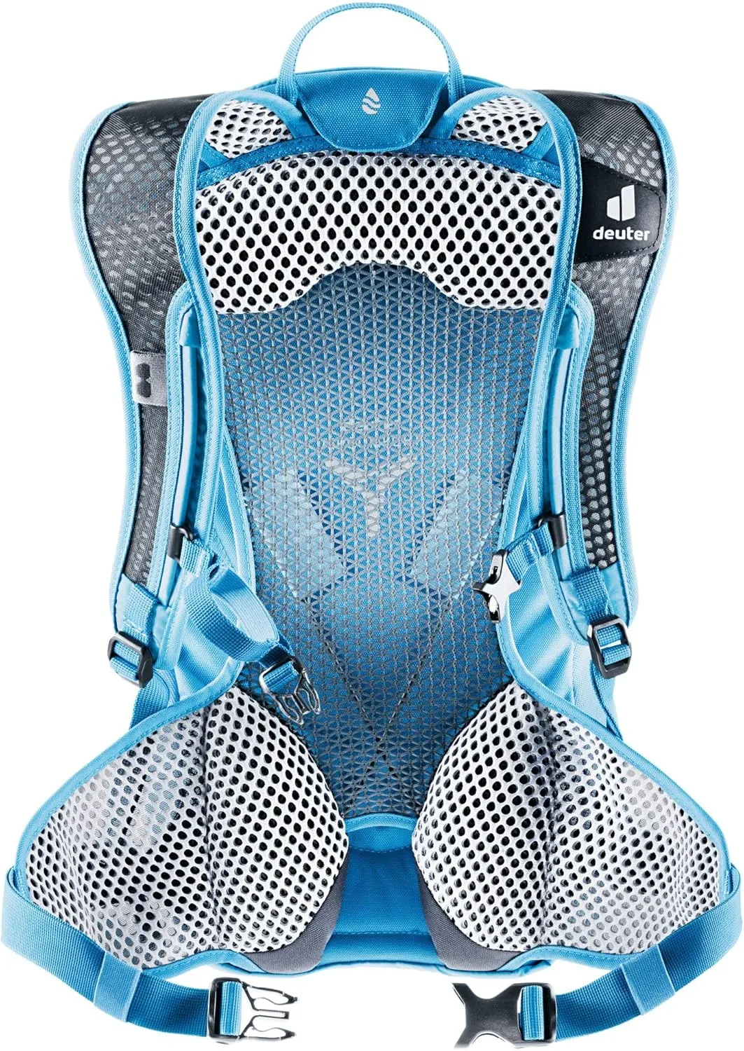 Deuter Unisex – Adult's Race Air Bicycle Backpack, Azure Lapis, 10 l