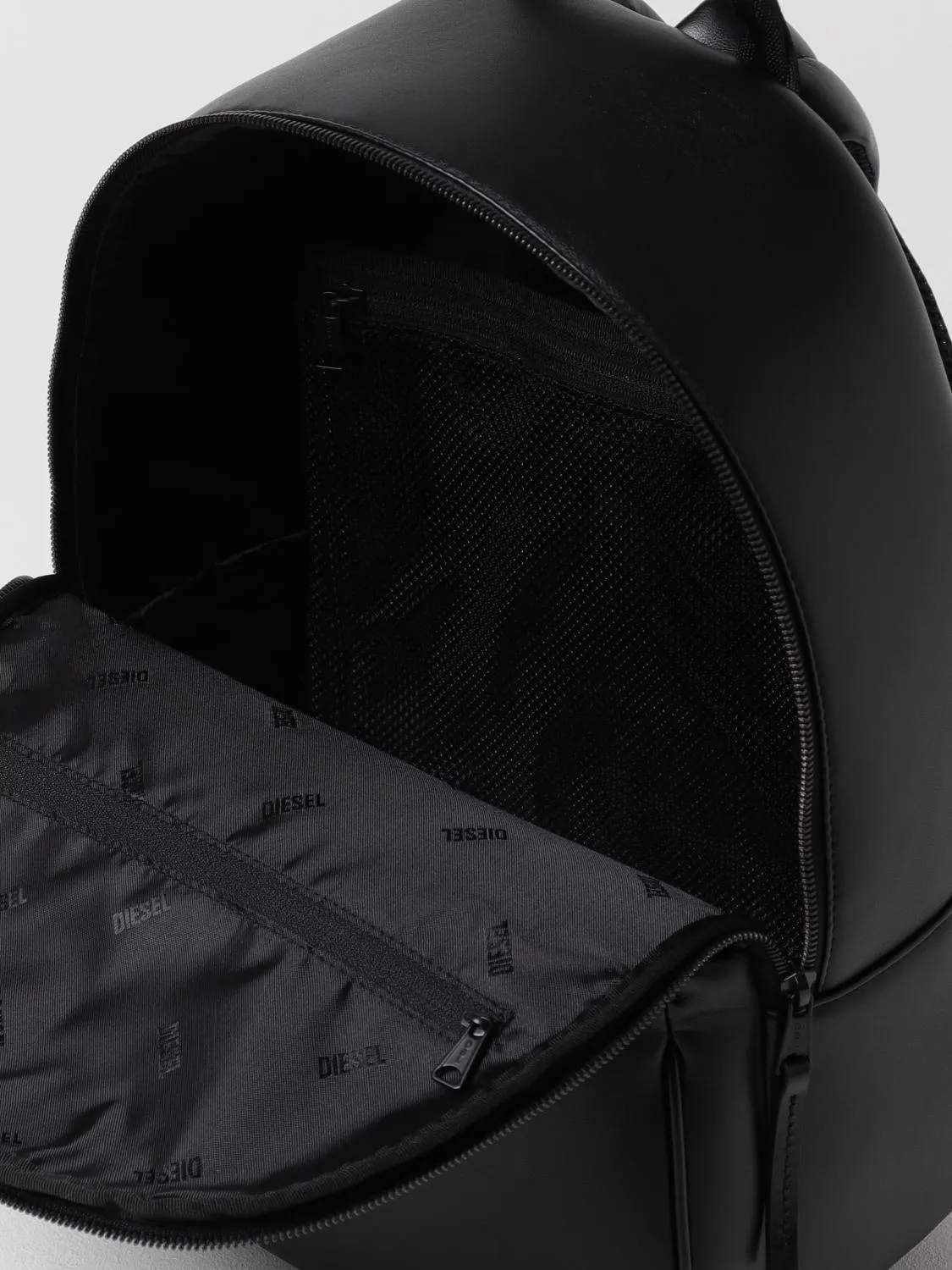 Diesel Backpack Men Black