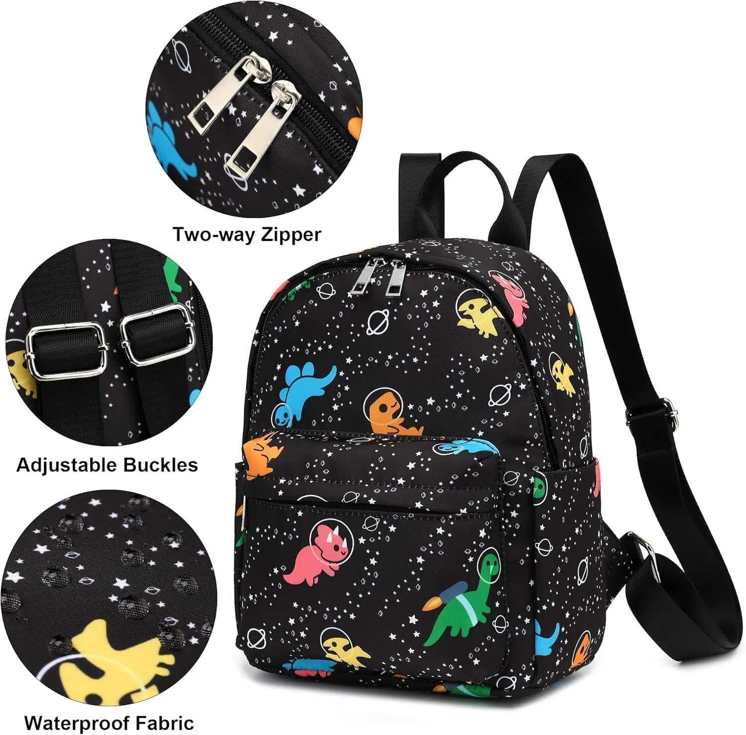 Dinosaur Mini Backpack Women Girls, Small Backpack Purse for Adults Teens Kids School Travel