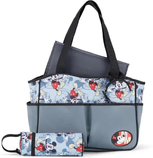 Disney Baby Multi-Functional Travel Tote Diaper Bag with Changing Pad